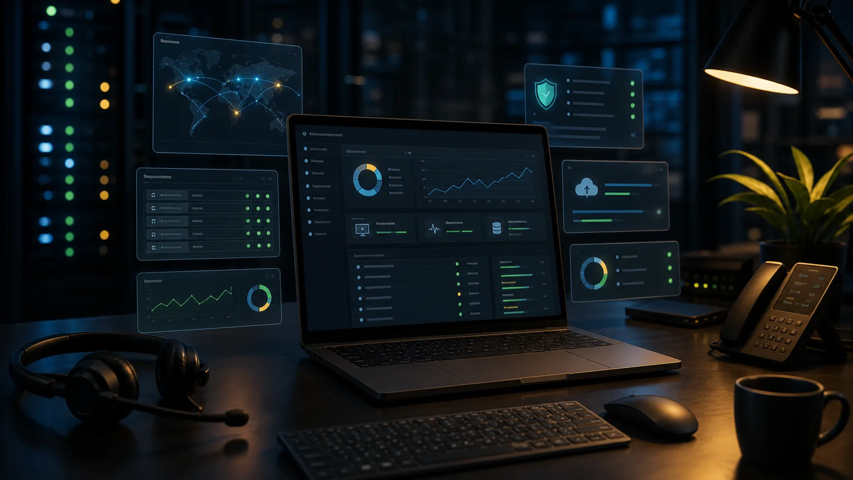 IT-Betrieb, Backup, Monitoring und Support